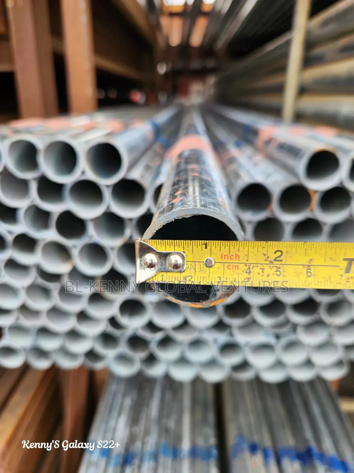 4cmx1.5mm Galvanized Pipe