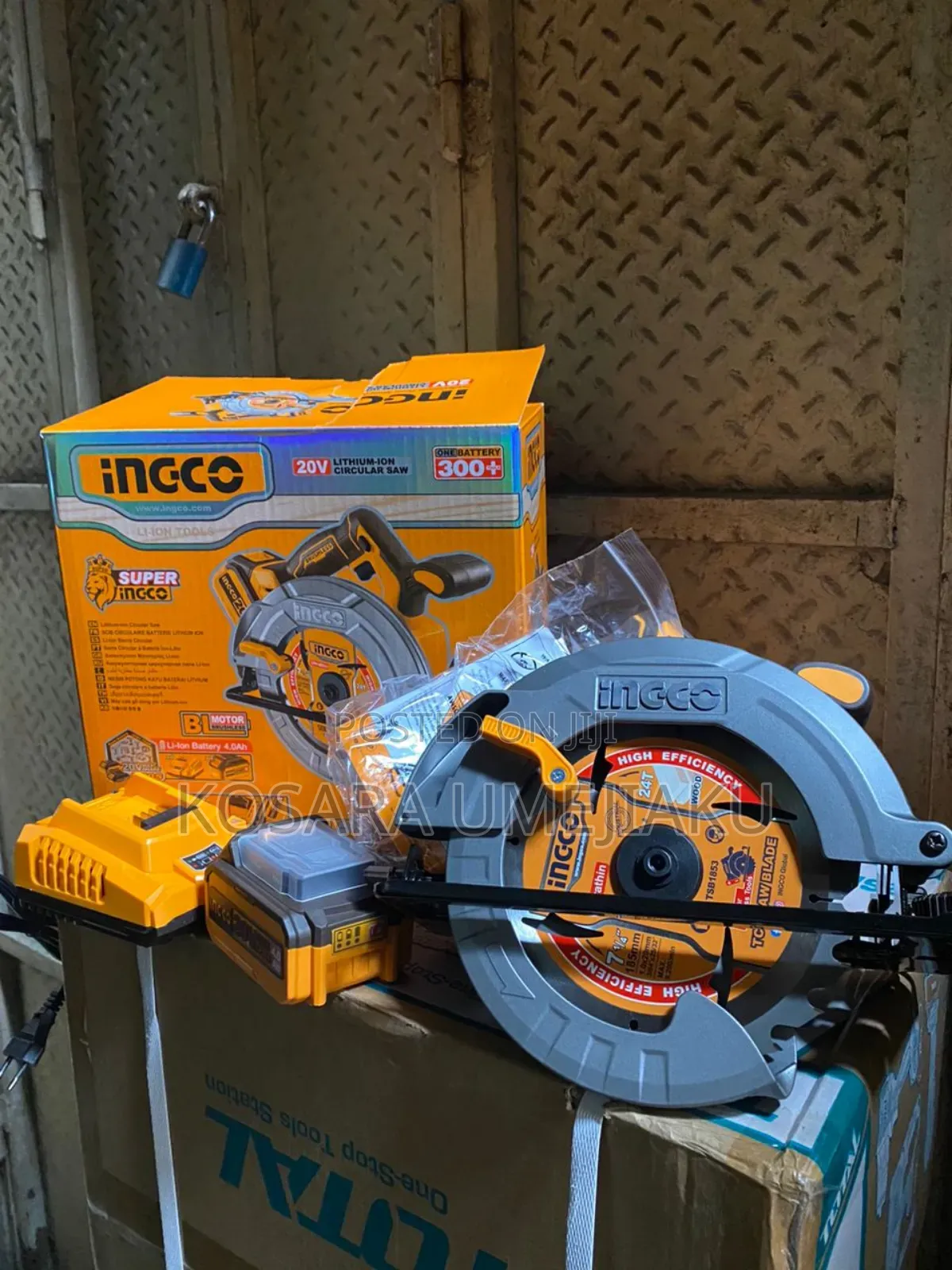 Ingco Cordless Circular Saw 185mm ( 71⁄4)