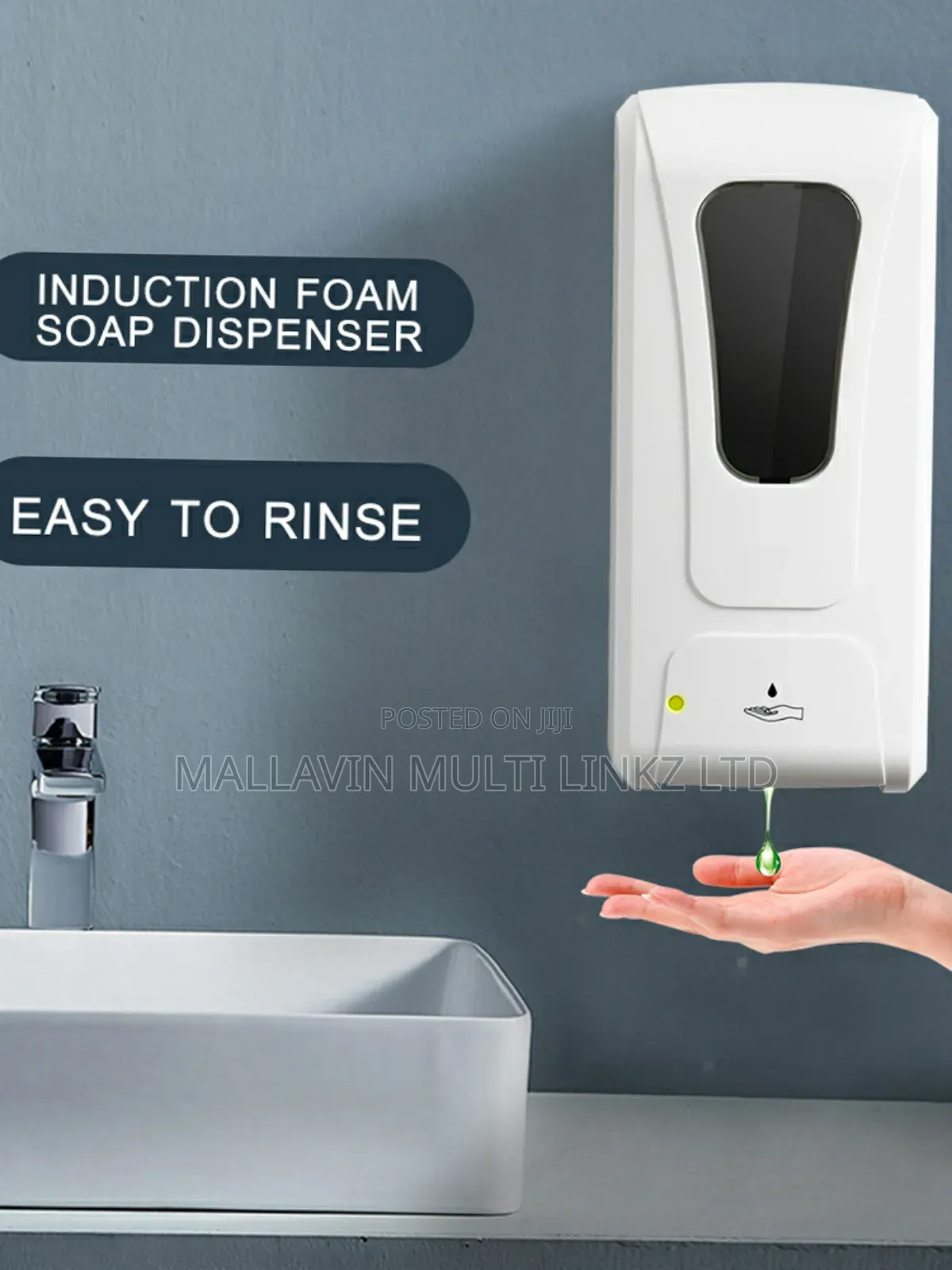 1000ml Liquid Soap Automatic Dispenser Hand Soap Dispense