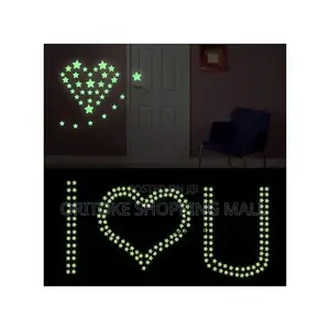 MULTI COLOUR Star Wall Stickers
