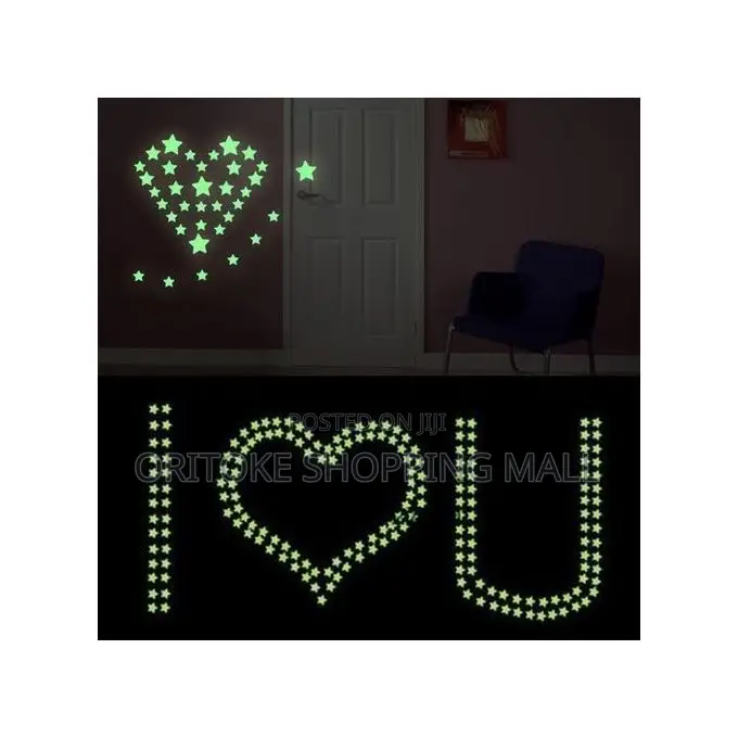 MULTI COLOUR Star Wall Stickers