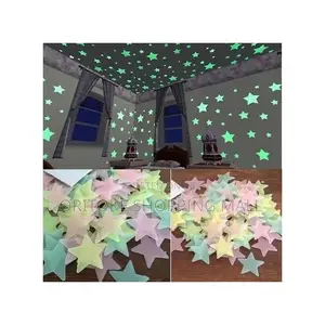 MULTI COLOUR Star Wall Stickers