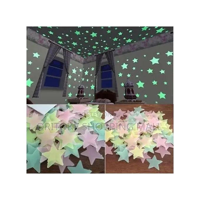 MULTI COLOUR Star Wall Stickers