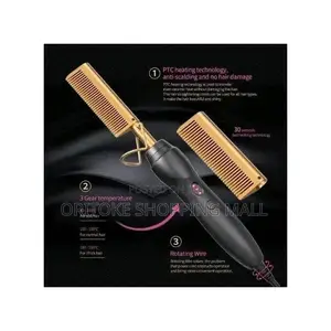 Electric Hot Comb Straightener (1 Comb)