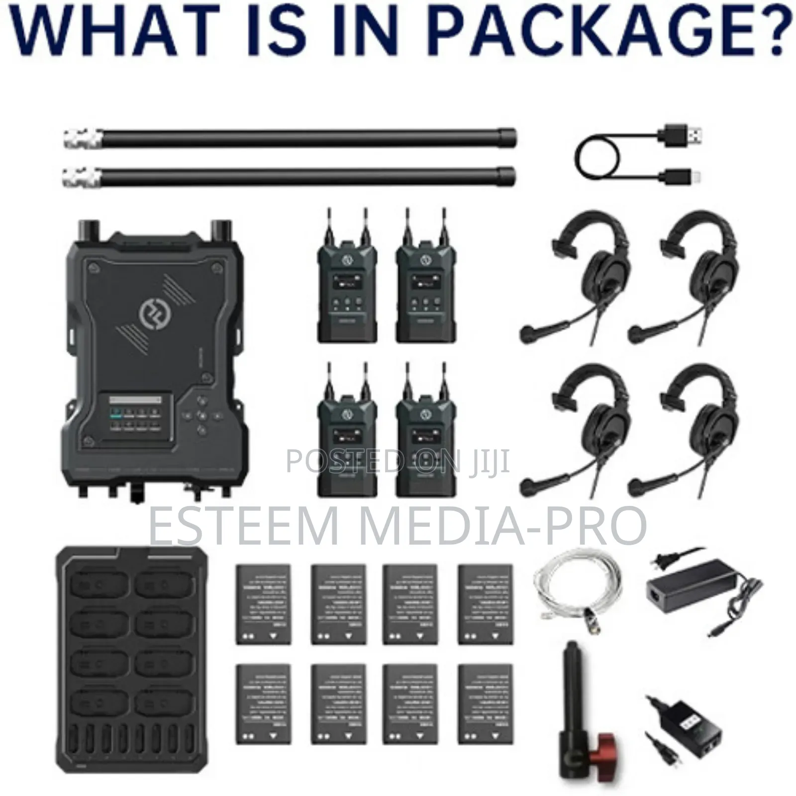 Hollyland M1 4b Solidcom M1 Full-Duplex Wireless Intercom 4b