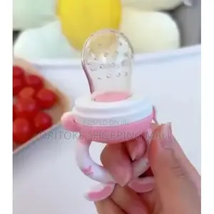 2 In 1 Infant Fruit Teething Teether Toy Fresh Fruit Sucker