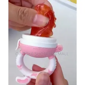 2 In 1 Infant Fruit Teething Teether Toy Fresh Fruit Sucker