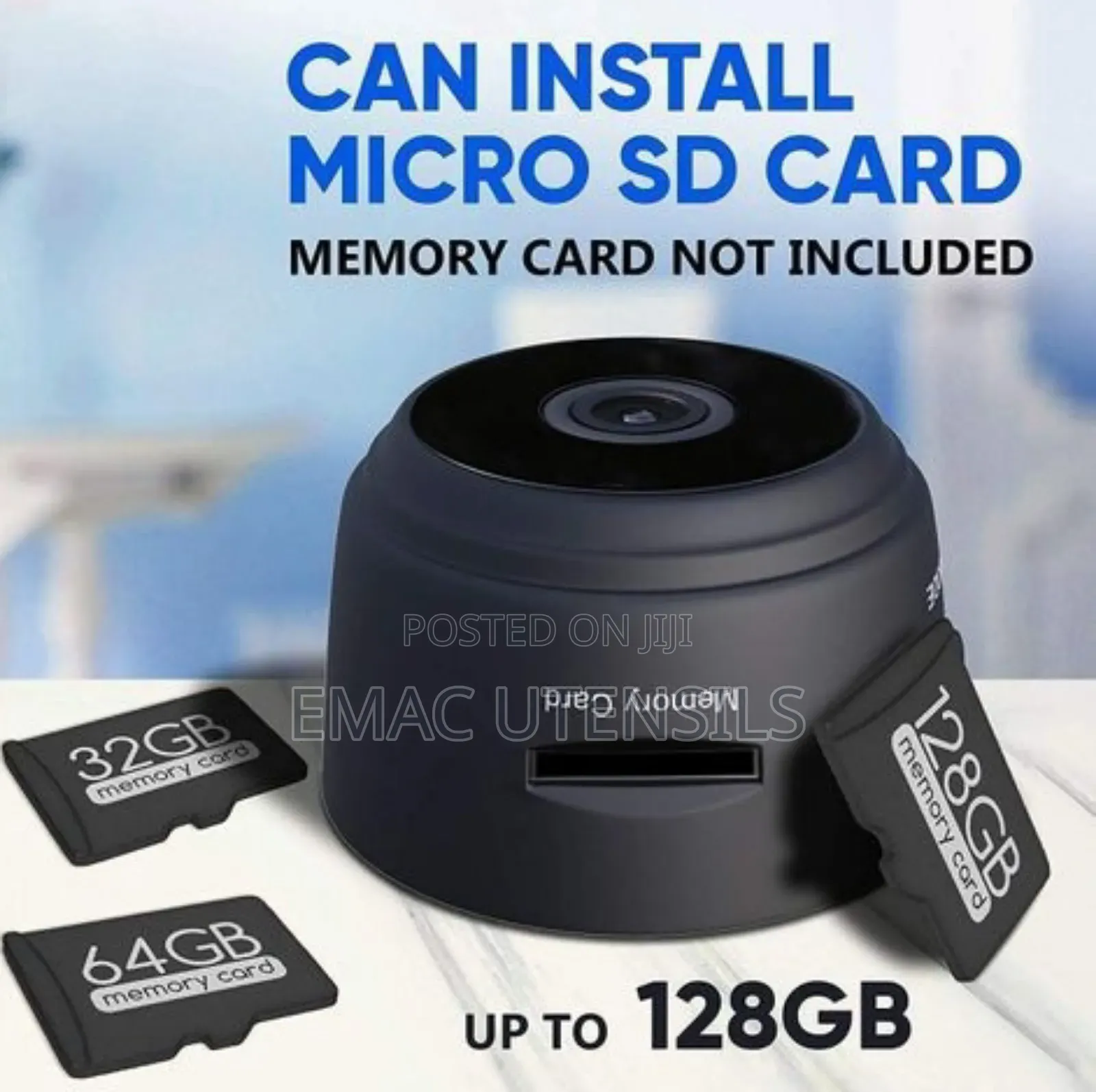 Mini Hd 1080p Night Vision Wireless Wifi Spy Hidden Camera