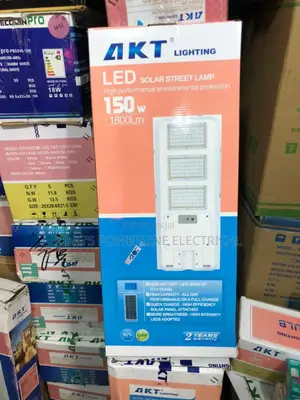 150 Watts Akt Solar Security Light