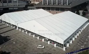 Large Mild Steel Large Marquee Tent, 60 × 60m,