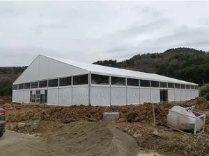 White Marquee Tent for Event Centre, Warehouse