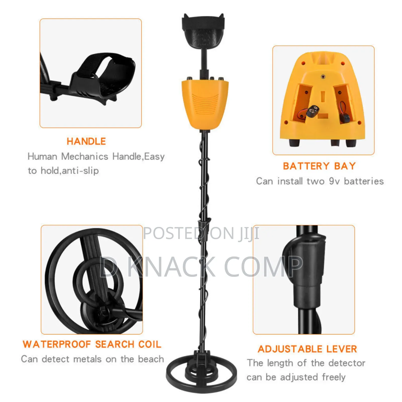 5090 Underground Sensitive Metal Detector Gold Digger Hunter