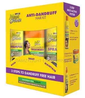Mega Growth 3in1 Anti-Dandruff Hair Kit