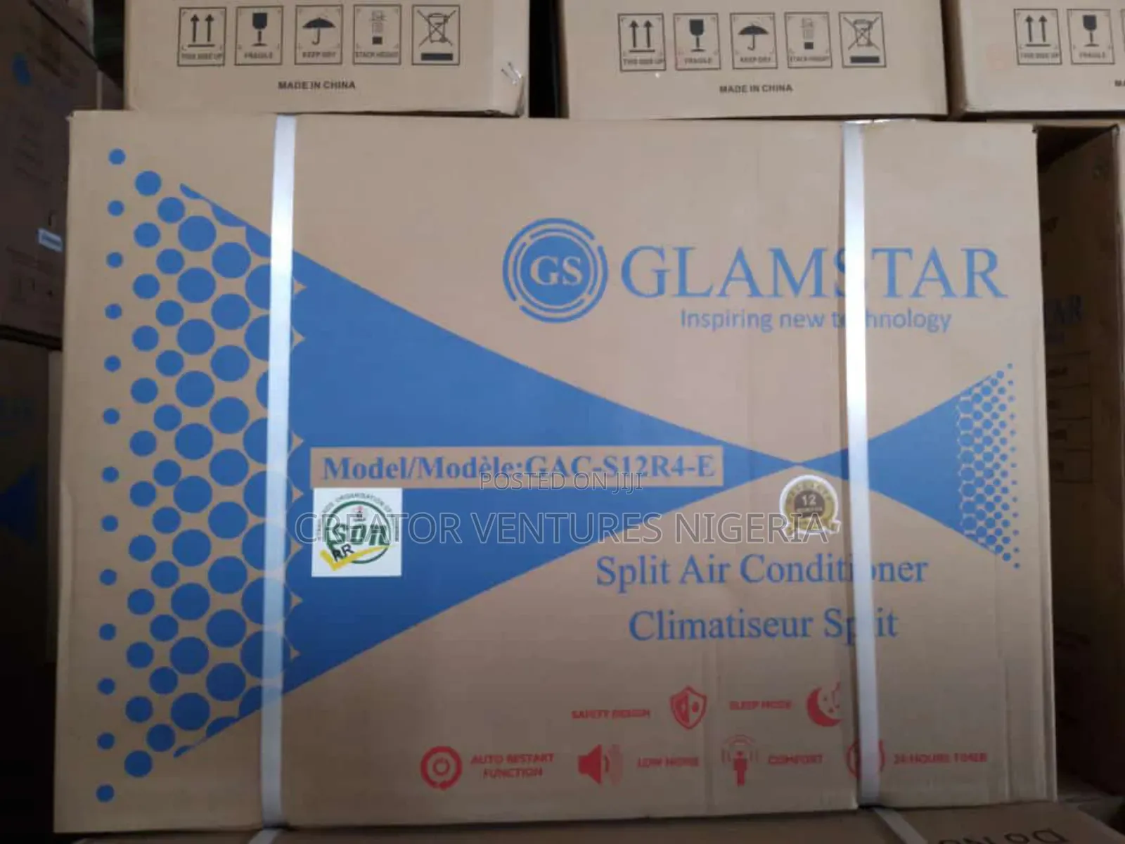 GLAMASTER AIR CONDITIONER,1hp Split Unit Inverter,Full Coper