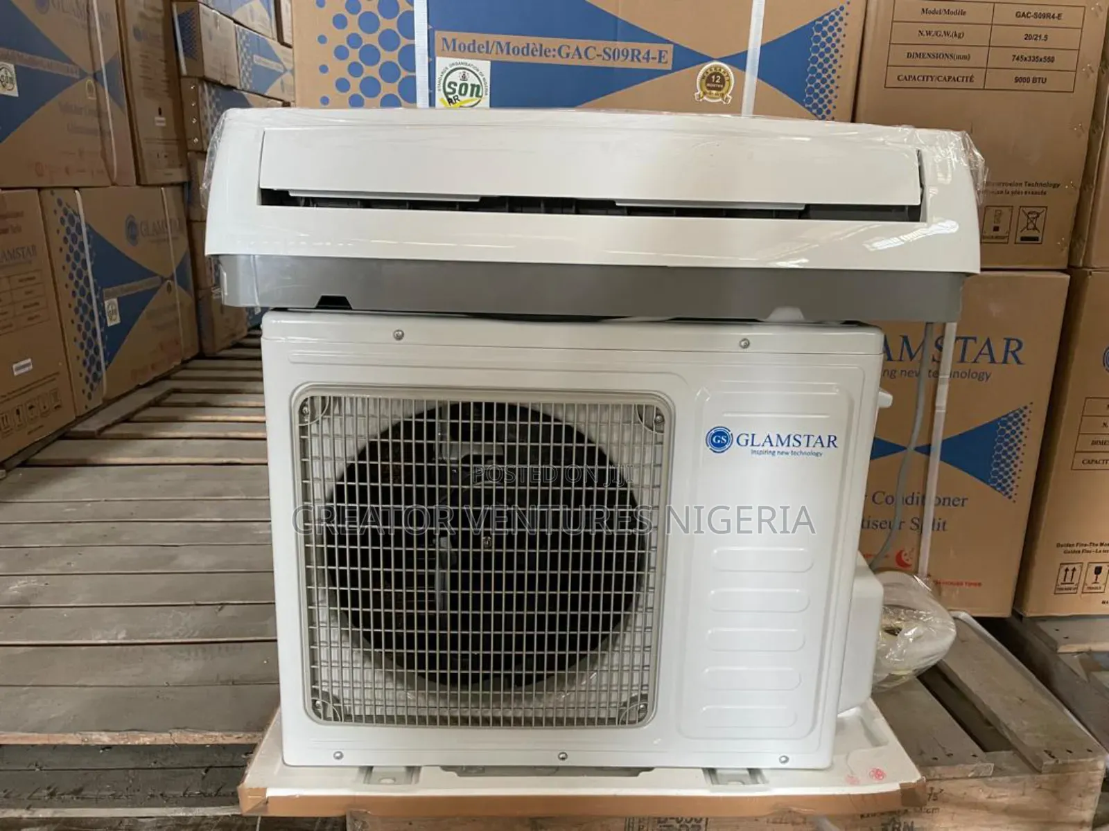GLAMASTER AIR CONDITIONER,1hp Split Unit Inverter,Full Coper
