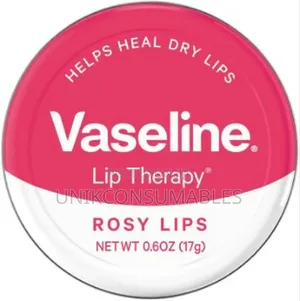Vaseline Lip Therapy Lip Balm Tin, Rosy, Original & Aloe 20g