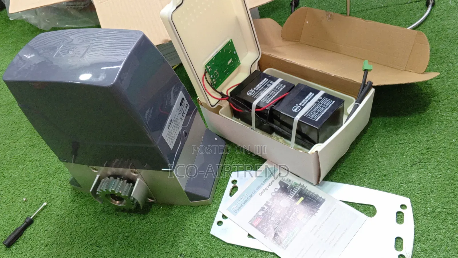 24v Authomated Gate Operator Wifi 24v Battery Powered + App