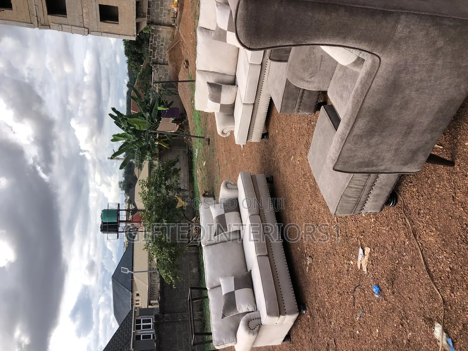 8seater American Design Sofa With Ancient Singles