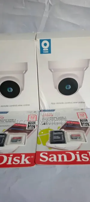 Wifi 1080p Home Security Camera + 64gb Memory Card