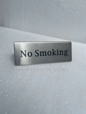 Quality No Smoking Sign