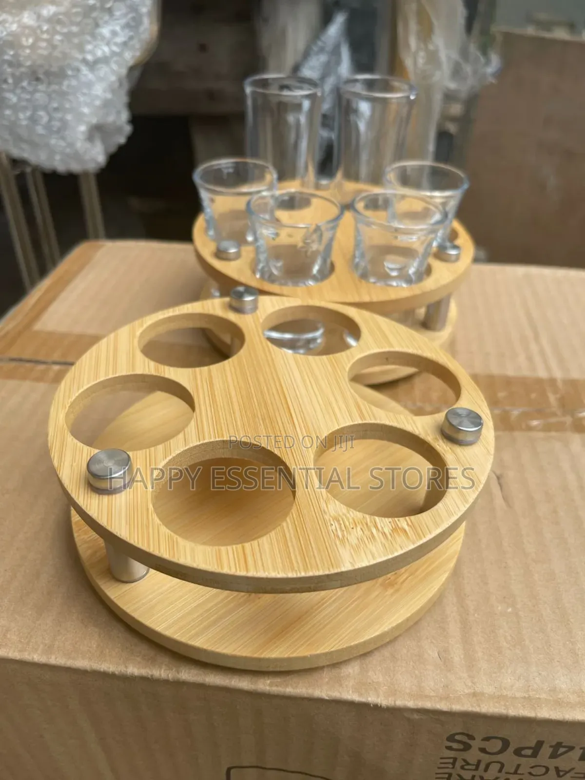 Quality Round Tequila Rack