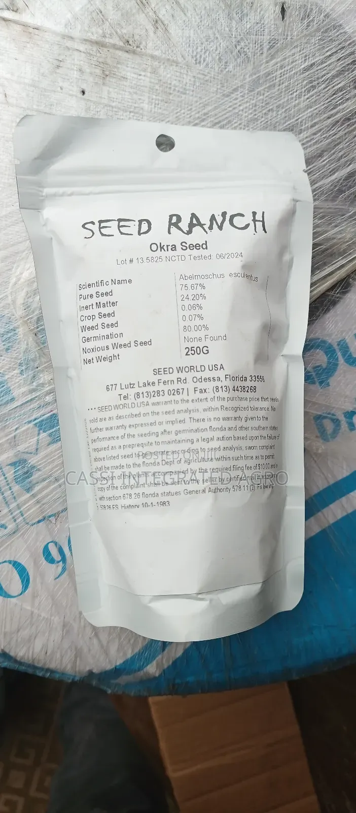 Seed Ranch Okro 250g
