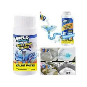 New Sink Drain Cleaner, Antiseptic And Pvc Pipe Flusher