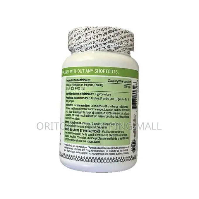 Holistic Ali Mullein Leafcap 120 Caps Lung Respiratorytract