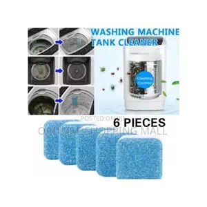 AJVF 6pcs Washing Machine Effervescent Cleaning Tabdetergent
