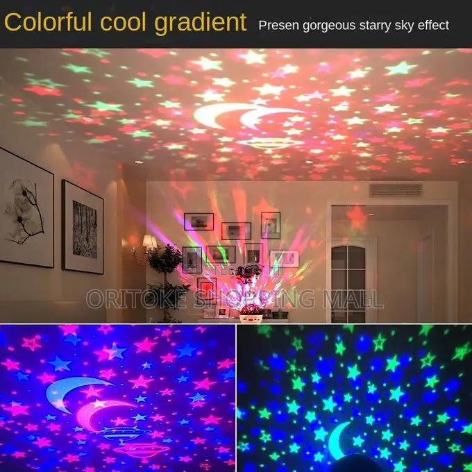 Night Light Projector Sky Rechargeable Star Led for Bedroom