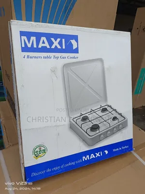 Maxi 4burner Table Gas Cooker