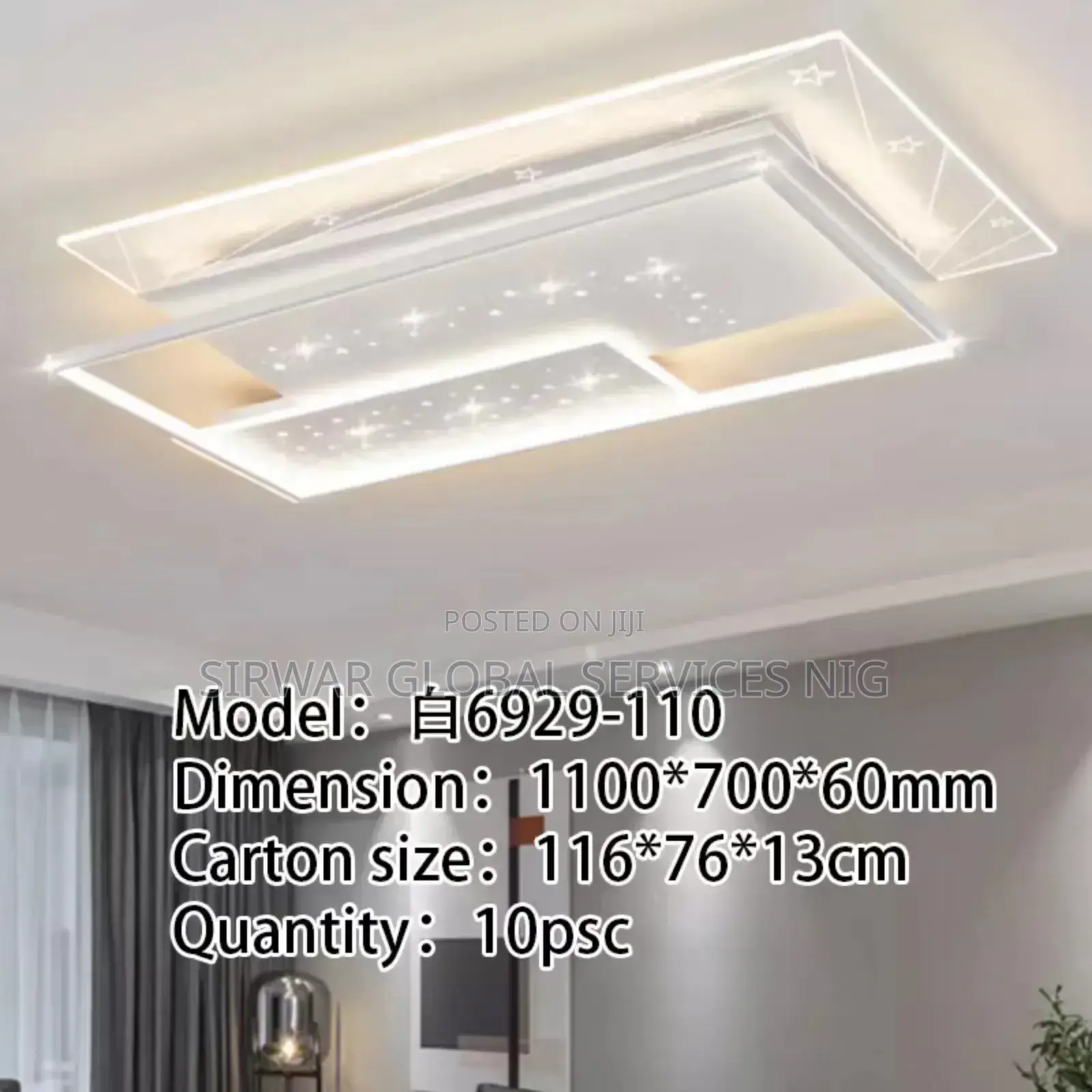 Flush Chandelier Fitting