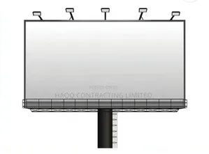 Outdoor Advertising Steel Structure Billboard Construction