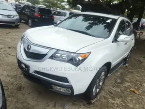 Acura MDX Advance Package SUV AWD (3.7L 6cyl 6A) 2010 White