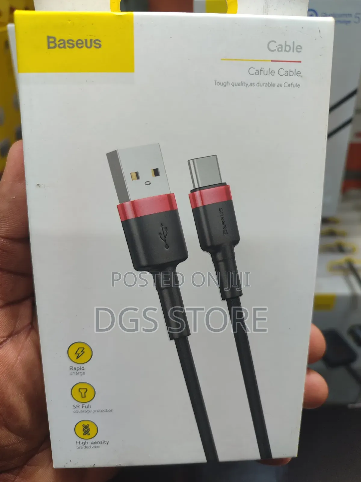 Baseus Cable Cafule 3m USB to C