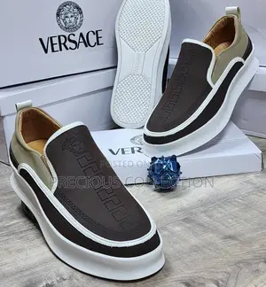 Men's Versace Suede Loafers