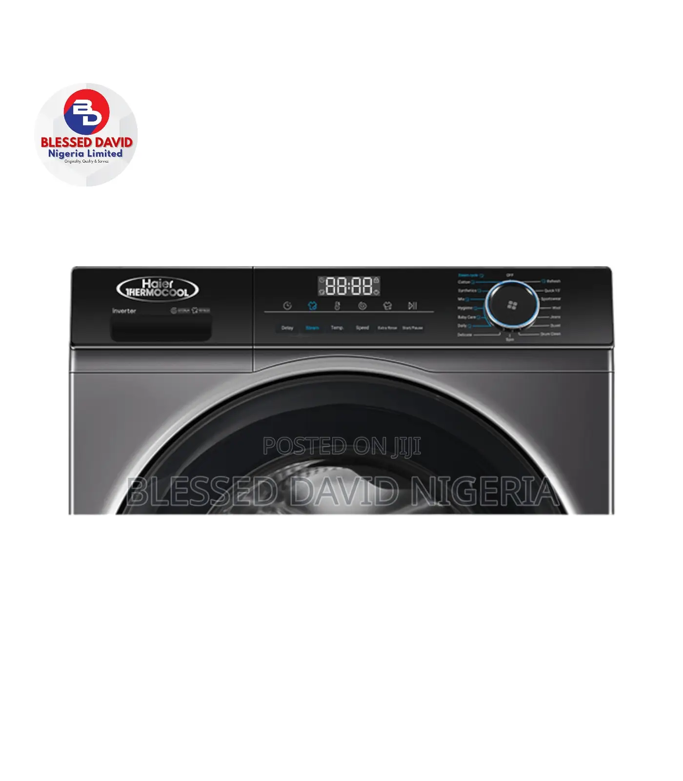 Haier Thermocool 8KG Automatic Washing Machine - FLA 08929VS