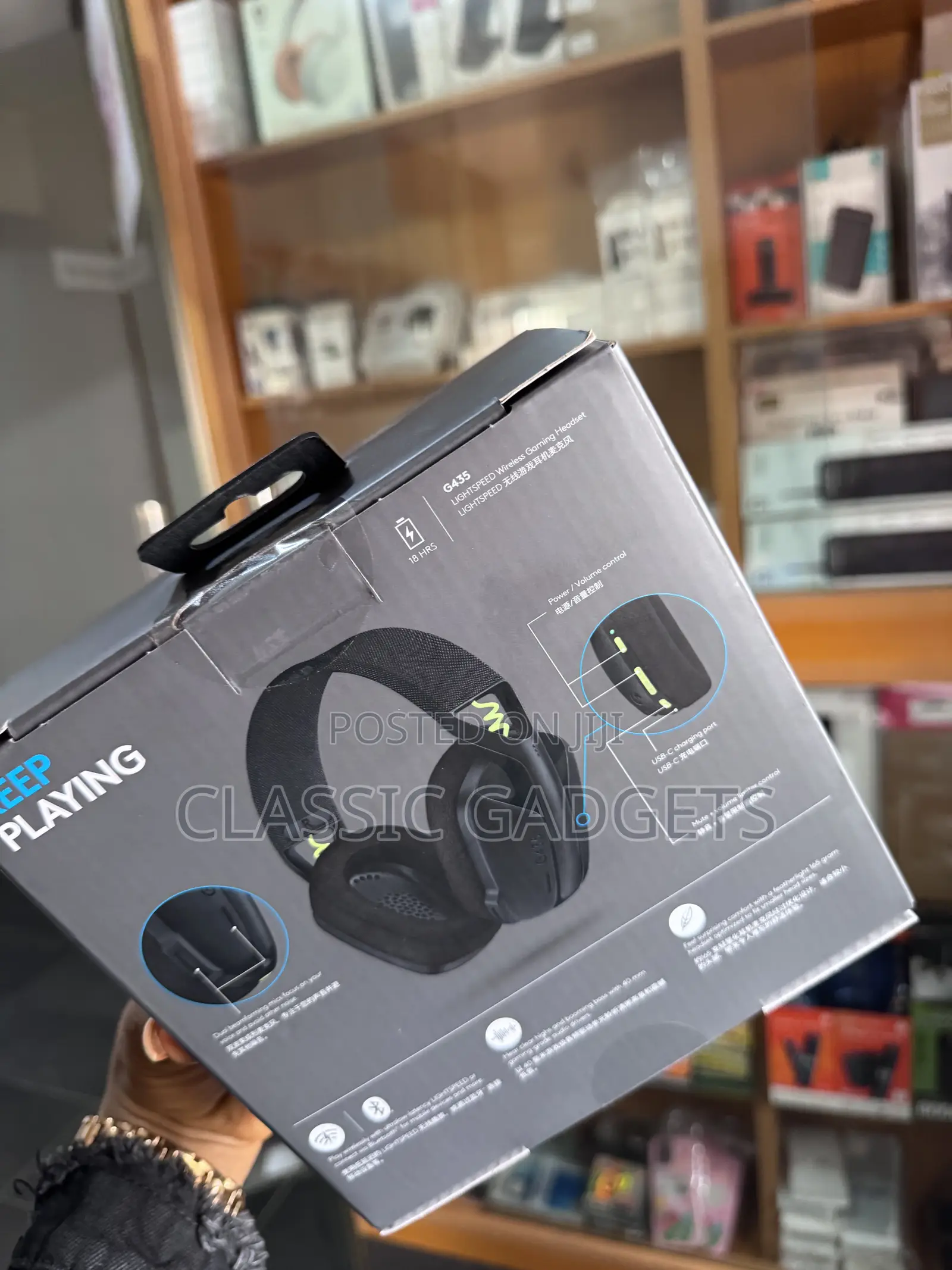 Logitech G435 Ultra-Light Wireless Bluetooth Gaming Headset
