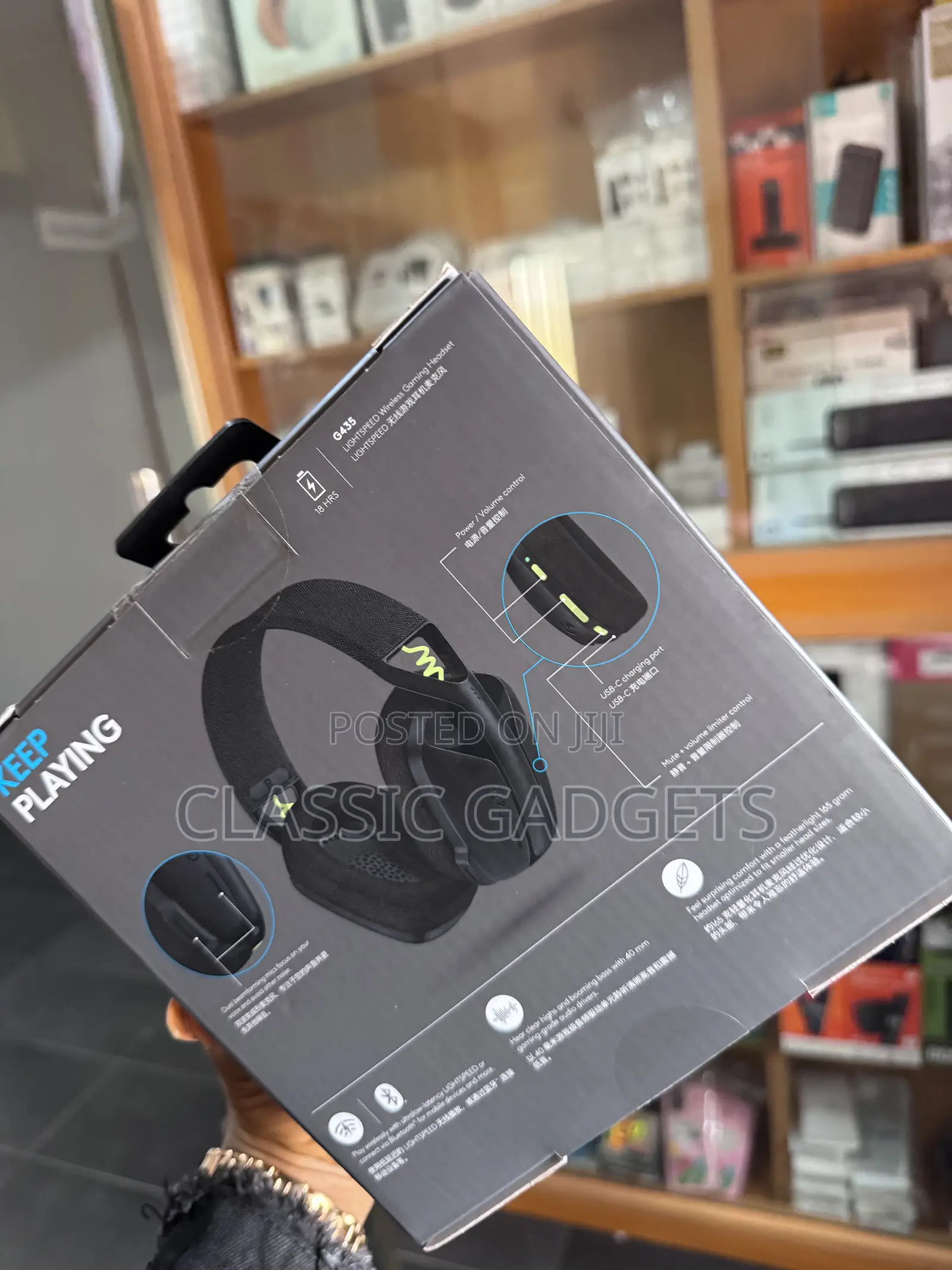 Logitech G435 Ultra-Light Wireless Bluetooth Gaming Headset