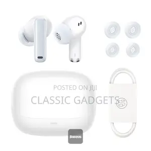 Baseus Bowie M2s True Wireless Earphones - Moon White