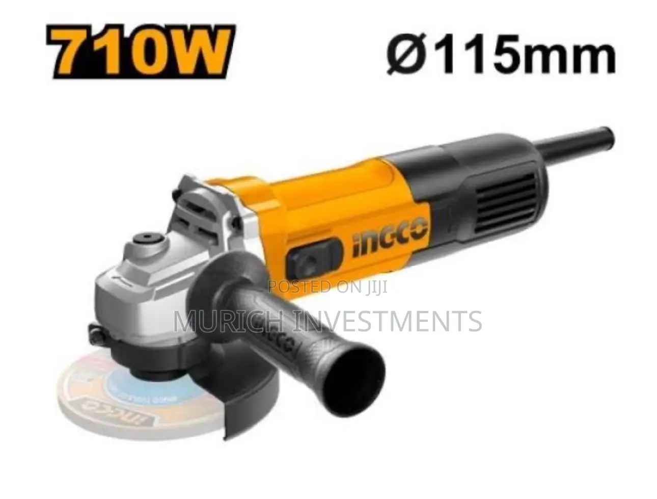 Ingco Ag7118 Angle Grinder 710W