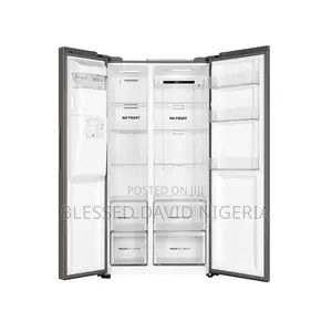 Haier Thermocool HSR-3918FIMP Side by Side Refrigerator (UK)