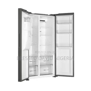 Haier Thermocool HSR-3918FIMP Side by Side Refrigerator (UK)