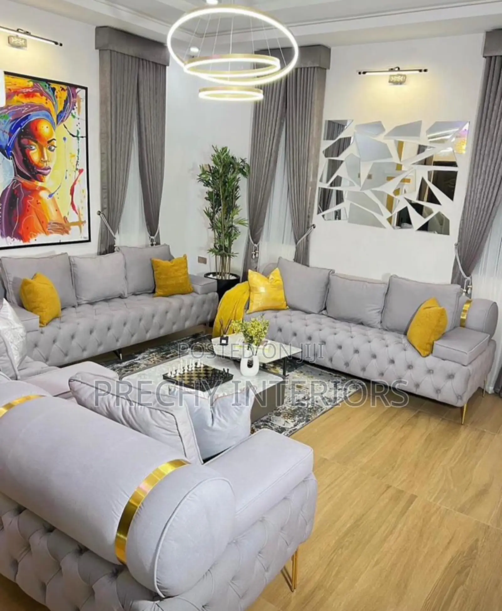 Round Back Sofa Set