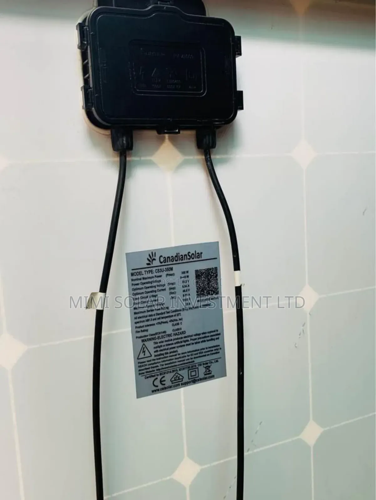 60cells 350 Watts Canadian Solar Panel