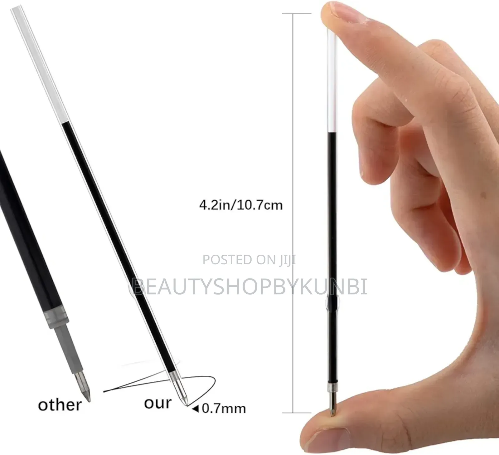 Ballpoint Pen Refill for Resin Pens- Pack of 20