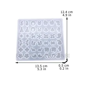 42 Cavity Resin Earrings Pendant Mold