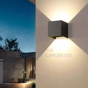 Modern Adjustable Square Outdoor Wall Lamp