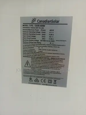 450watts 96c Canadian Solar Panel