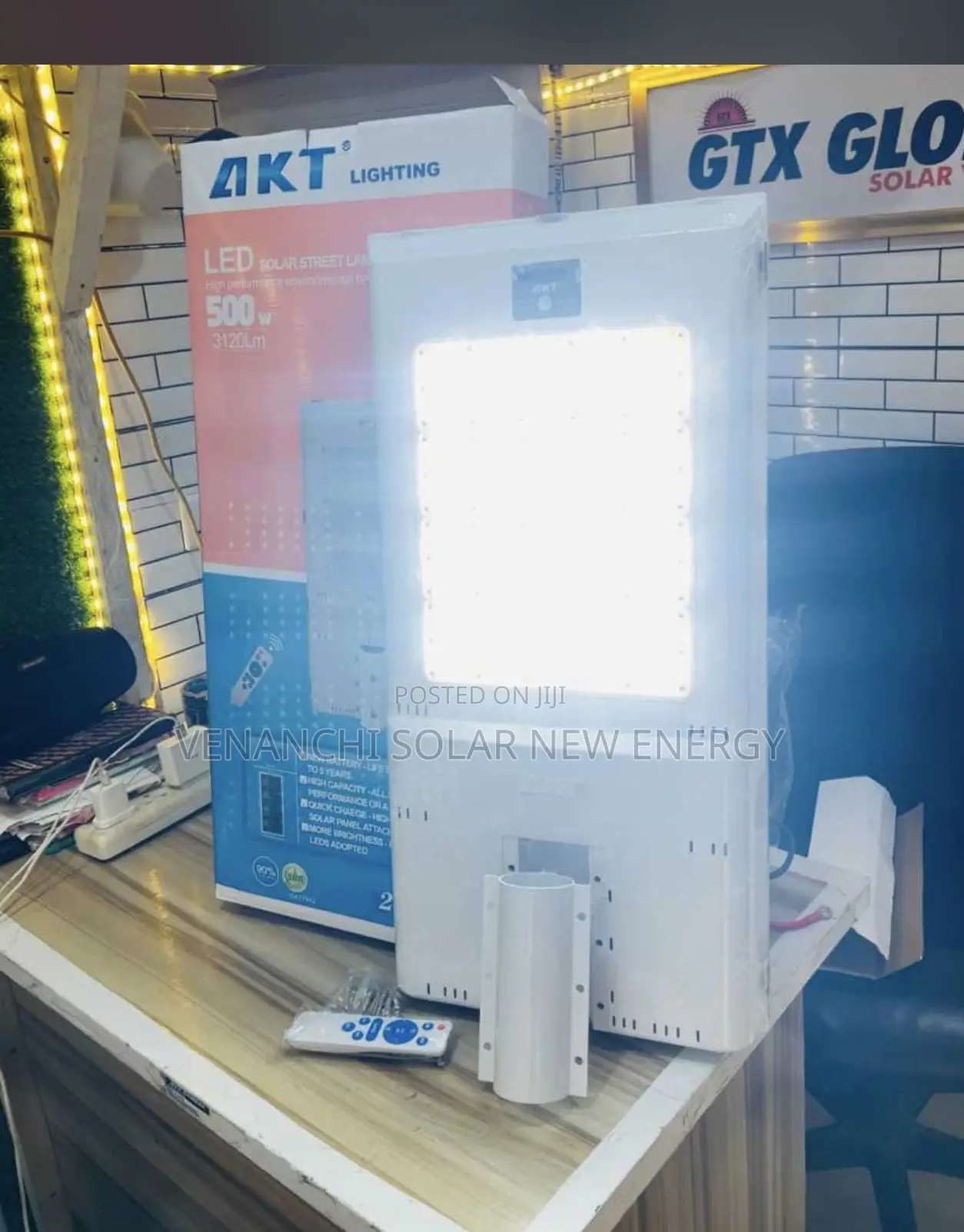 Akt 500W Solar Street Light Very Ok With Warranty